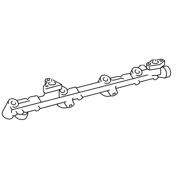 Genuine Lexus 23850-31020 GS Phase 3 Bank 1 Fuel Rail