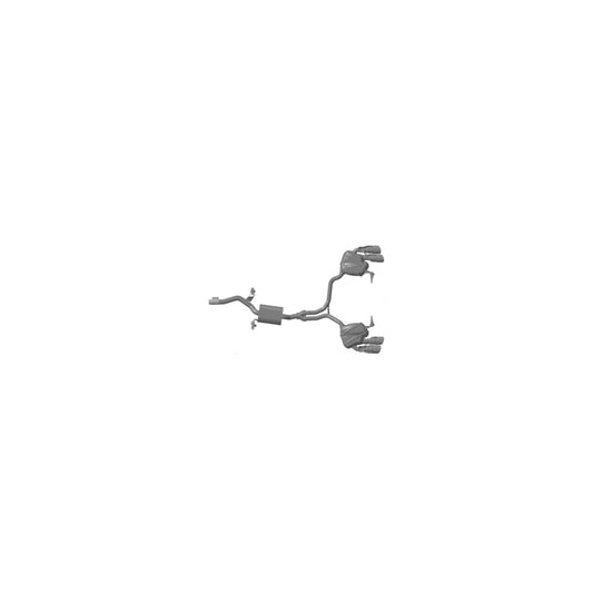 Genuine Porsche Sports Exhaust System, With Black Tips Porsche Macan Ii | ML Performance UK Car Parts