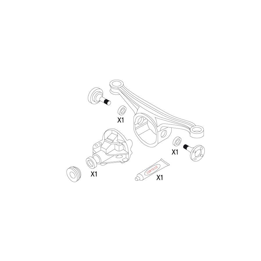 Corteco 19535861 Gasket Set, Differential For Mazda Mx-5 | ML Performance UK
