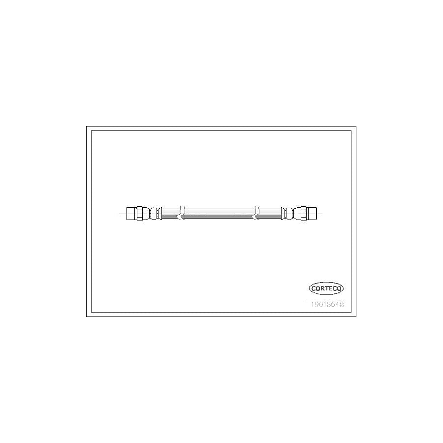 Corteco 19018648 Brake Hose | ML Performance UK