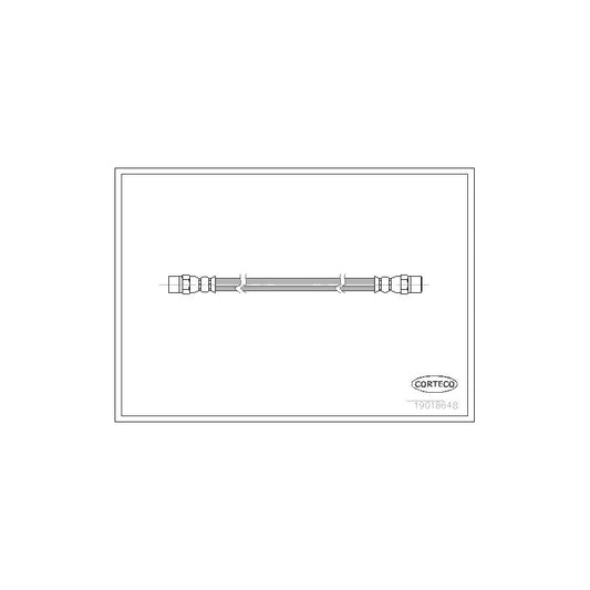 Corteco 19018648 Brake Hose | ML Performance UK
