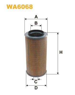 WIX Filters WA6068 Air Filter
