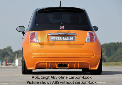 Rieger 00099161 Fiat 500 (312) Rear Diffuser 4 | ML Performance UK Car Parts