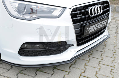 Rieger 00056799 Audi 8V Front Splitter (A3 & S3) 2 | ML Performance UK Car Parts