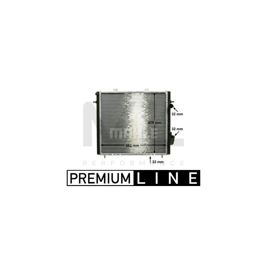 MAHLE ORIGINAL CR 148 000P Engine radiator Brazed cooling fins, Manual Transmission | ML Performance Car Parts