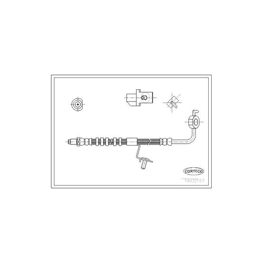 Corteco 19032157 Brake Hose | ML Performance UK
