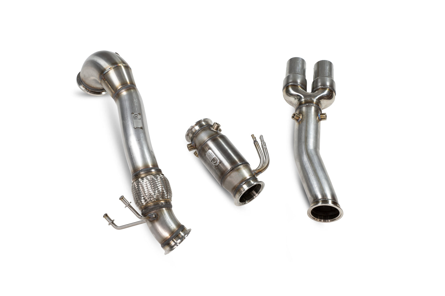 Scorpion SAUX089 Audi Downpipe With Sports Catalyst (Gpf Removed) (RS3 8V / TTRS MK3) | ML Performance UK UK