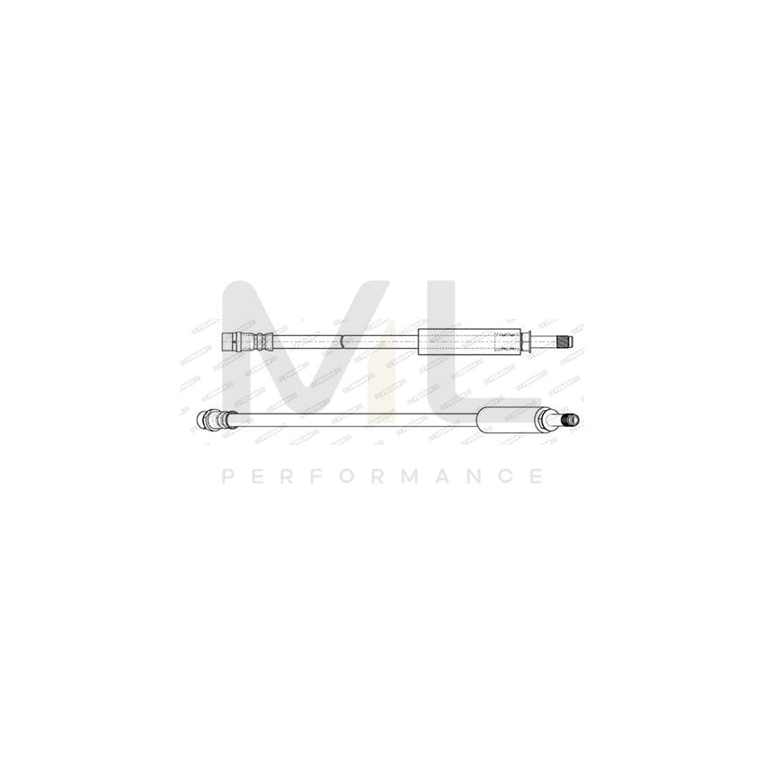 FERODO FHY2738 Brake Hose suitable for MERCEDES-BENZ SPRINTER 510mm, F 10X1 | ML Performance Car Parts