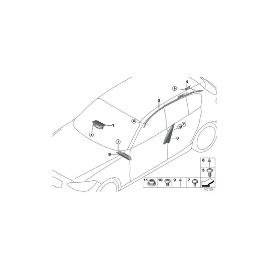 Genuine BMW 72127293286 F32 F22 Deflector Plate, Right (Inc. M240iX, 420d & 220i) | ML Performance UK