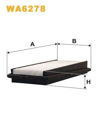 WIX Filters WA6278 Air Filter