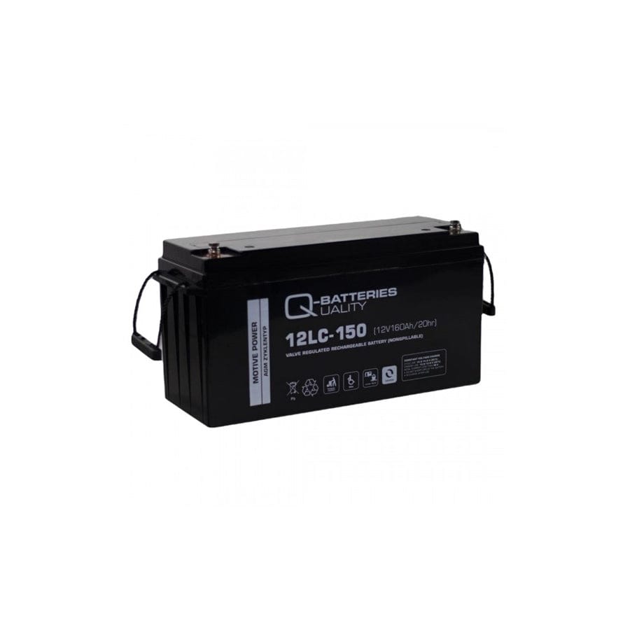 Q-Batteries 12LC150 / 12V 160Ah lead accumulator cycle type AGM Deep Cycle VRLA | ML Performance UK Car Parts
