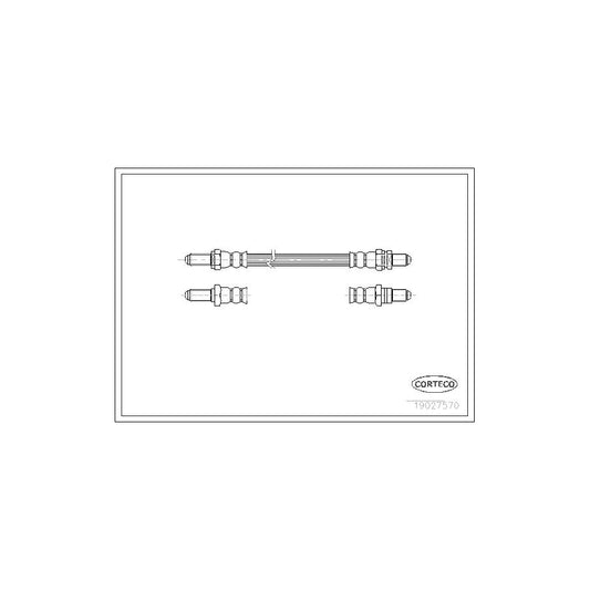 Corteco 19027570 Brake Hose | ML Performance UK