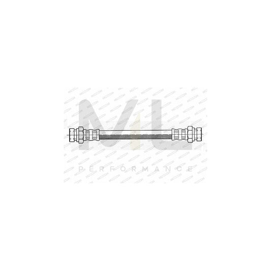 FERODO FHY2207 Brake Hose 166mm, F 10X1 | ML Performance Car Parts