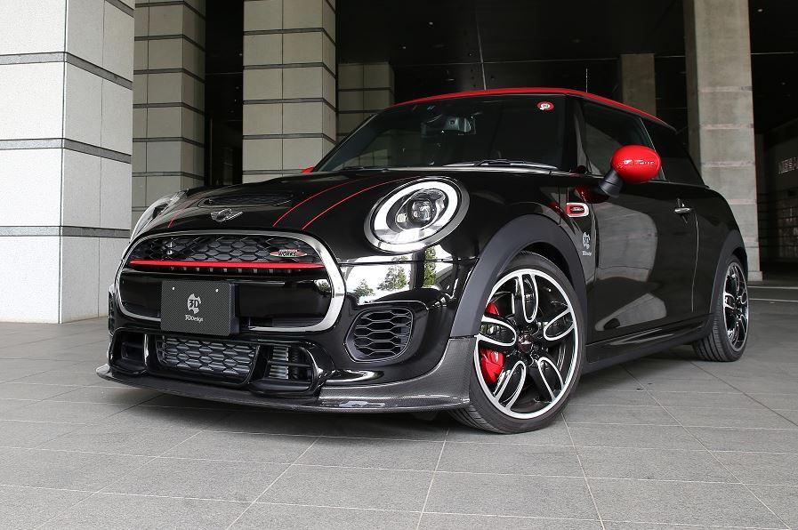 3D Design 3101-25611 Mini Carbon Fiber Front Lip Spoiler
