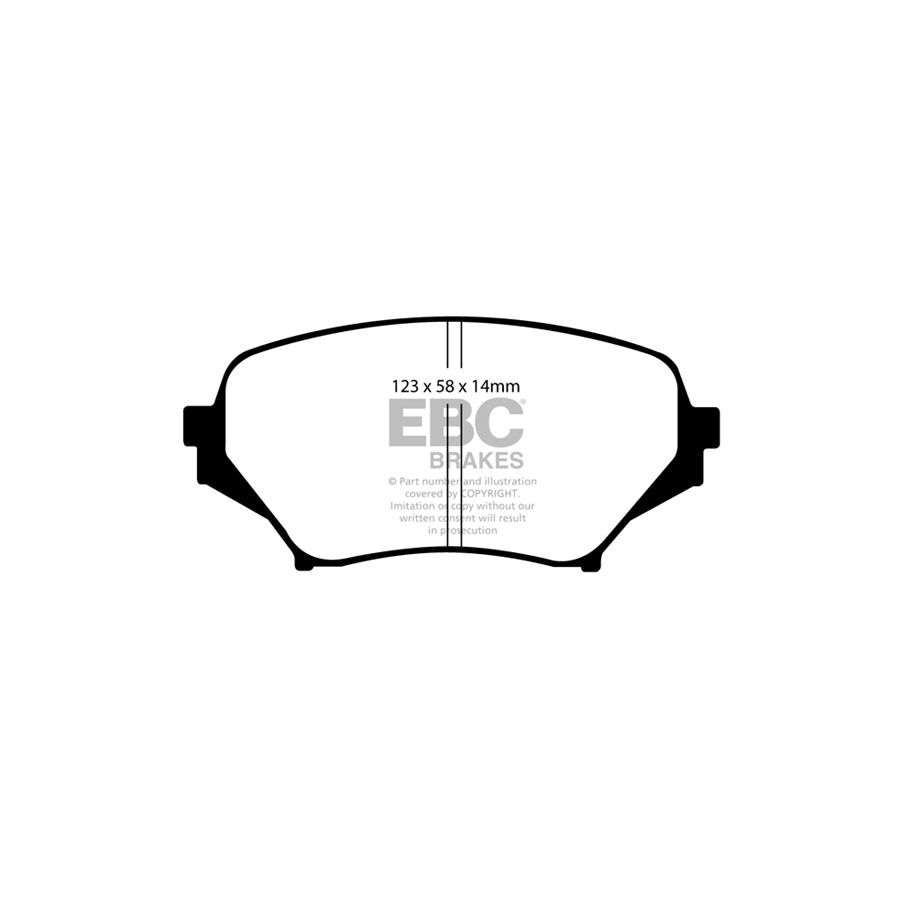 EBC PLK1051 Mazda MX5 Mk3 Yellowstuff Pads and Brake Line Performance Pack - Sumitomo Caliper 2 | ML Performance UK Car Parts