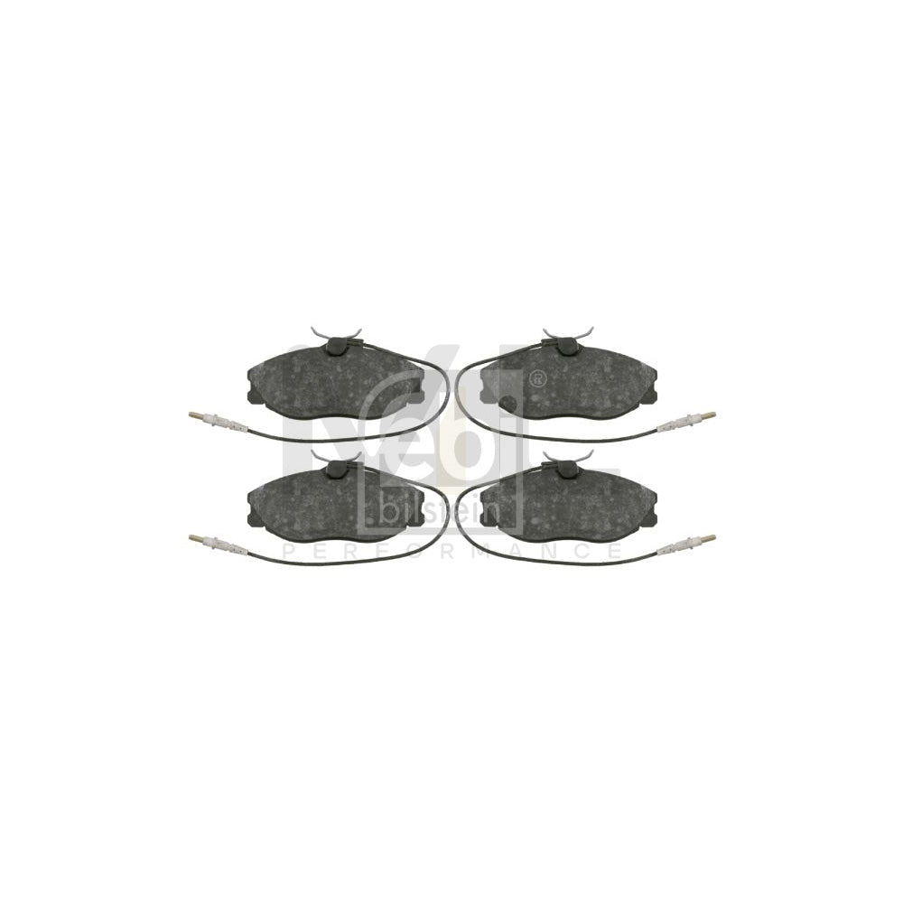 Febi Bilstein 16431 Brake Pad Set Front Axle, Incl. Wear Warning Contact | ML Performance Car Parts