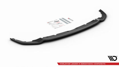 Maxton Design BM-1-40-MPACK-FD4T Front Splitter V.4 BMW Series 1 F40 M-Pack / M135i | ML Performance UK Car Parts