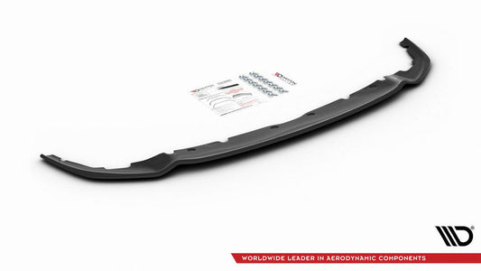 Maxton Design BM-1-40-MPACK-FD4T Front Splitter V.4 BMW Series 1 F40 M-Pack / M135i | ML Performance UK Car Parts