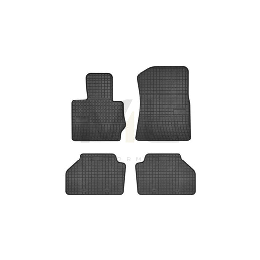 FROGUM Tailored 0665 Floor mat set Elastomer, Front and Rear, Quantity: 4, Black | ML Performance Car Parts