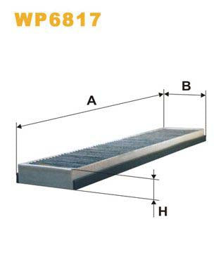 WIX Filters WP6817 Pollen Filter