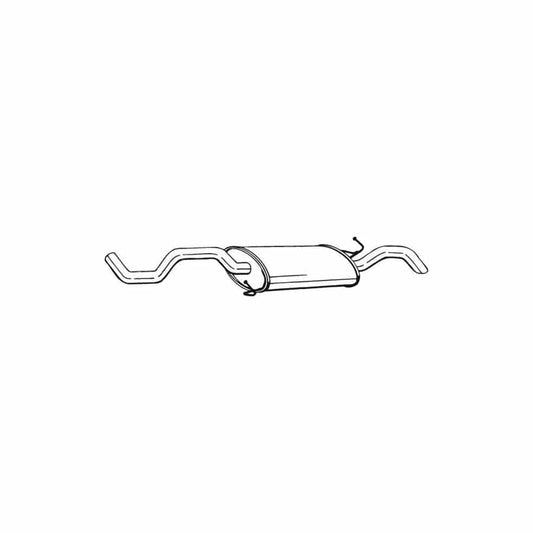Bosal 281-373 Rear Silencer