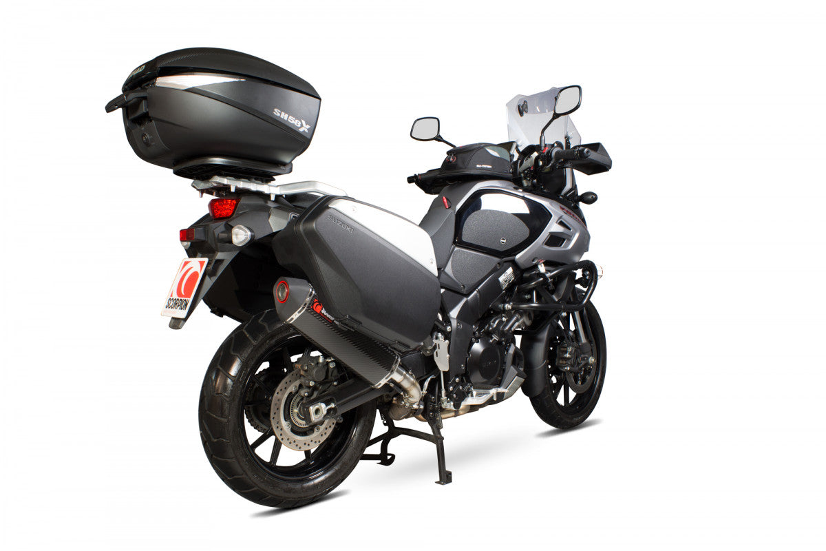 Scorpion RSI115CEO Suzuki DL1000 V-Strom Serket Parallel Slip-On - Carbon Fibre Sleeve | ML Performance UK UK