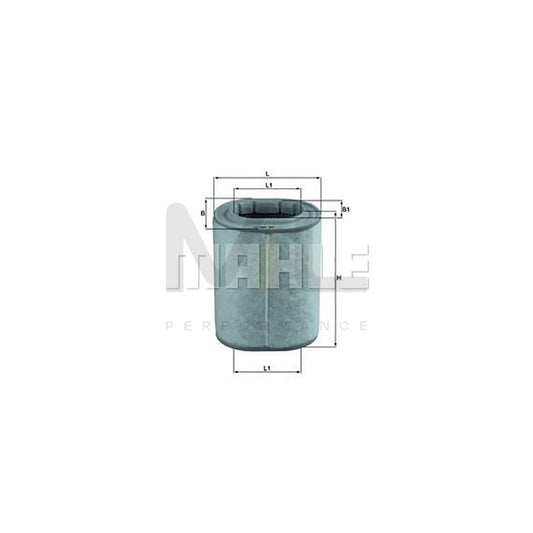 MAHLE ORIGINAL LX 1460 Air Filter for LAND ROVER Range Rover III (L322) Filter Insert | ML Performance Car Parts