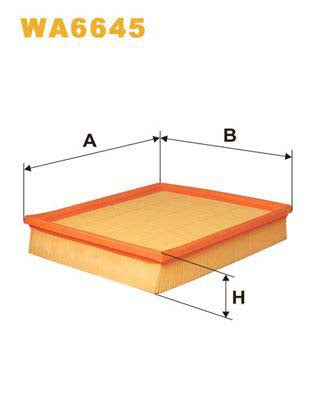 WIX Filters WA6645 Air Filter