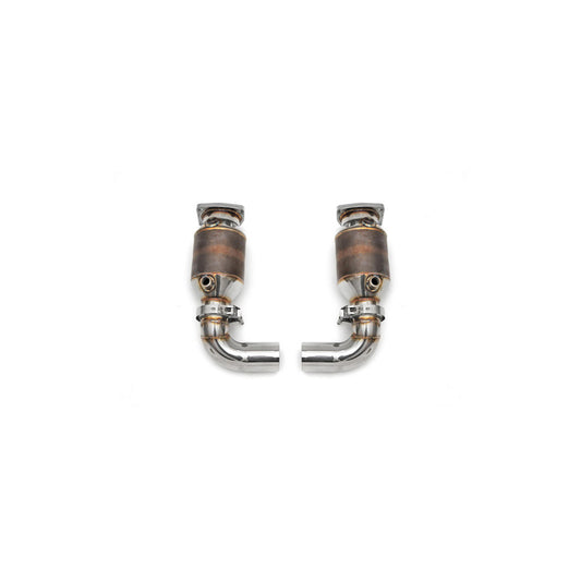 Fabspeed Porsche 997.2 Turbo / Turbo S Sport Catalytic Converters (2010-2012) | ML Performance UK