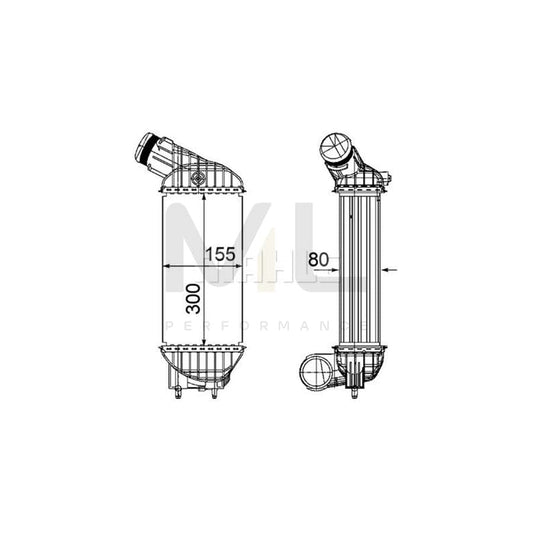 MAHLE ORIGINAL CI 199 000P Intercooler | ML Performance Car Parts