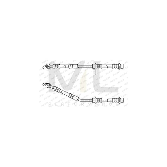 FERODO FHY2696 Brake Hose 510mm, ???10 | ML Performance Car Parts