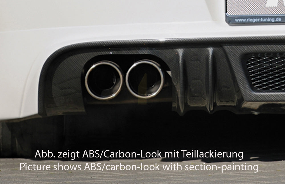 Rieger 00099856 BMW Z4 E85 Rear Diffuser 4 | ML Performance UK Car Parts