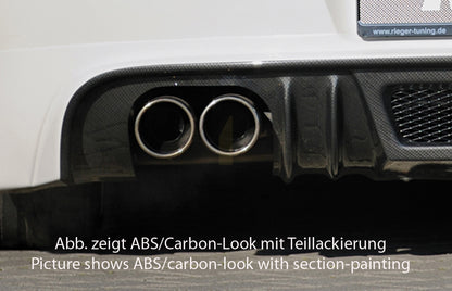 Rieger 00099856 BMW Z4 E85 Rear Diffuser 4 | ML Performance UK Car Parts