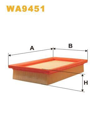 WIX Filters WA9451 Air Filter