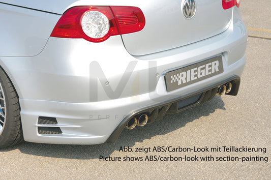 Rieger 00059429 VW 1F Eos Rear Diffuser 1 | ML Performance UK Car Parts