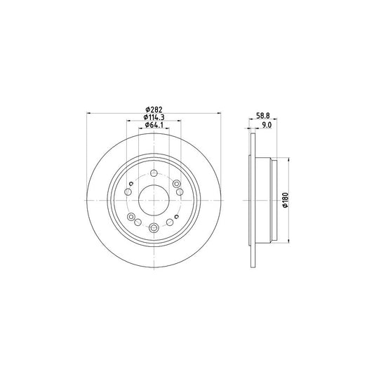 Hella 8MV 376 732-401 Fan Clutch