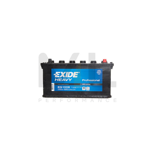 Exide Commercial Battery 221 - 2 Year Guarantee | ML Performance UK Car Parts