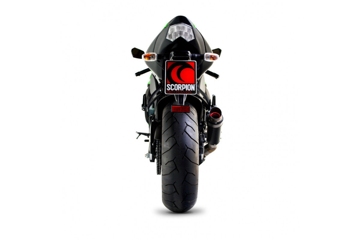 Scorpion KA1000CEM Kawasaki Ninja ZX-10R Rp1-Gp Slip-On - Carbon Fibre Sleeve | ML Performance UK UK