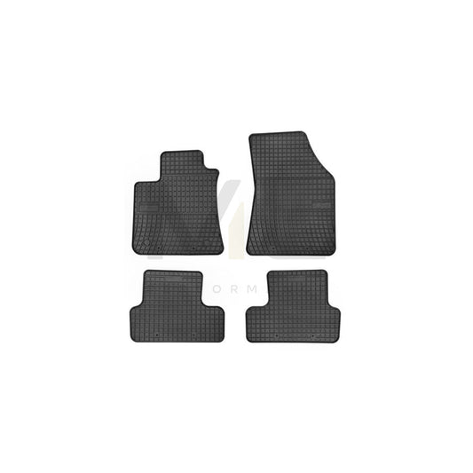 FROGUM Tailored 547181 Floor mat set for RENAULT Megane IV Hatchback (B9A/M/N) Elastomer, Front and Rear, Quantity: 4, Black | ML Performance Car Parts