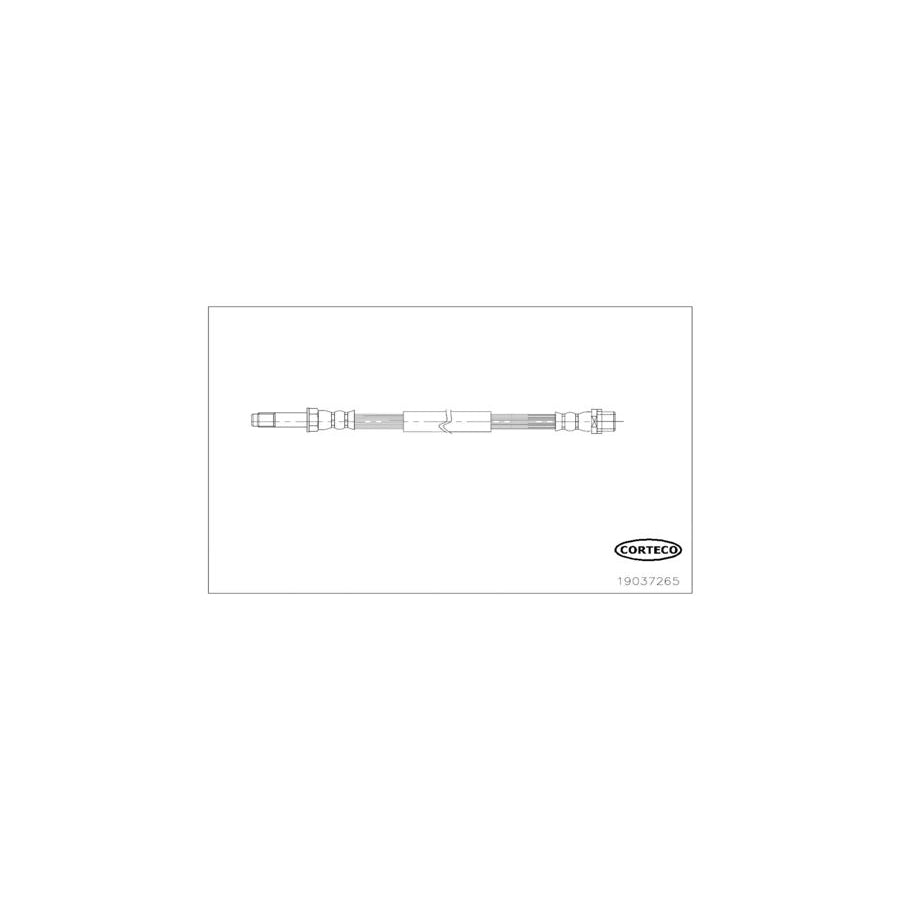 Corteco 19037265 Brake Hose Suitable For Mercedes-Benz Sprinter | ML Performance UK