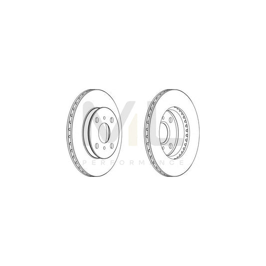 FERODO DDF1094-1 Brake Disc Vented | ML Performance Car Parts