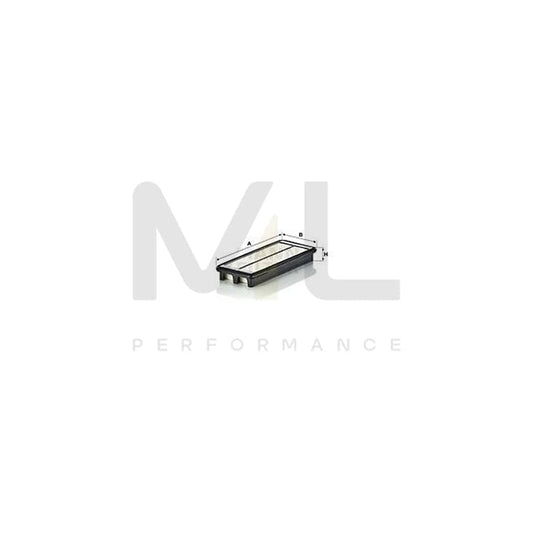 MANN-FILTER C 34 140 Air Filter Filter Insert | ML Performance Car Parts