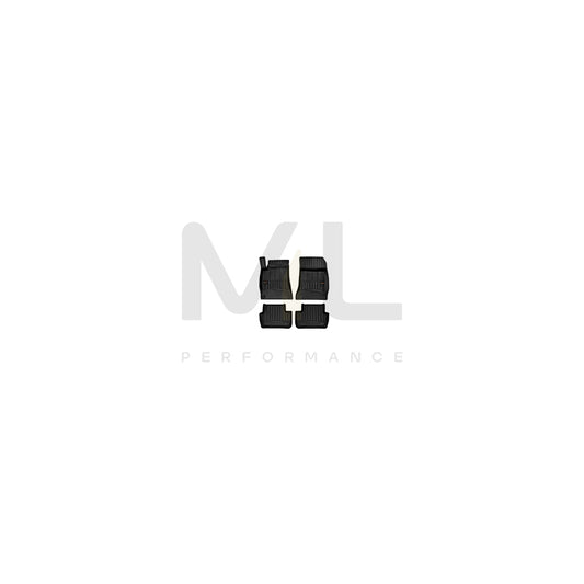 FROGUM Tailored 3D409552 Floor mat set suitable for MERCEDES-BENZ A-Class (W176) Elastomer, Front and Rear, Quantity: 4, Black | ML Performance Car Parts