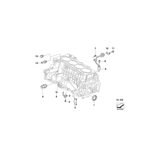 Genuine BMW 11147790960 R50 Shaft Seal (Inc. One D) | ML Performance UK Car Parts