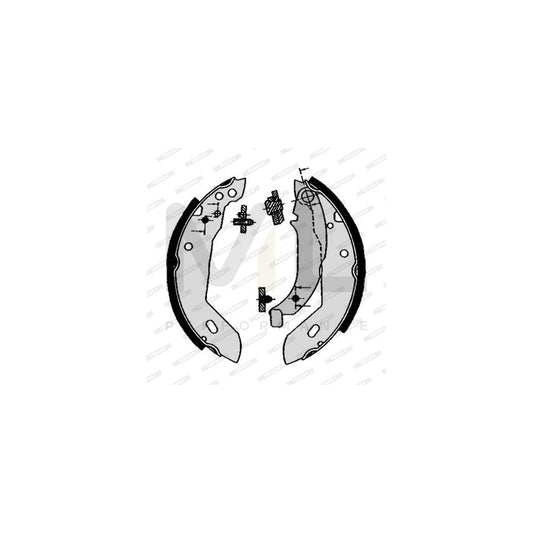 FERODO PREMIER FSB225 Brake Shoe Set with accessories, with guide bolts, with lever | ML Performance Car Parts