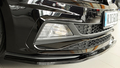 Rieger 00088167 VW Polo AW Front Splitter (Inc. Polo AW GTI) 8 | ML Performance UK Car Parts