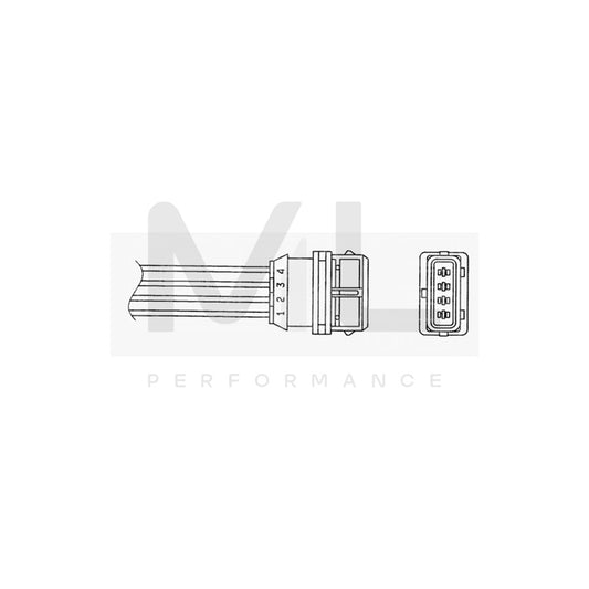 NTK Lambda Sensor / O2 Sensor (NGK 1785) - OTA4N-5D1 | ML Car Parts UK | ML Performance