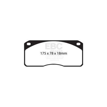 EBC DP4070R Yellowstuff Street and Track Brake Pads 2 | ML Performance UK Car Parts