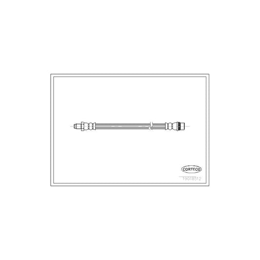 Corteco 19018512 Brake Hose | ML Performance UK