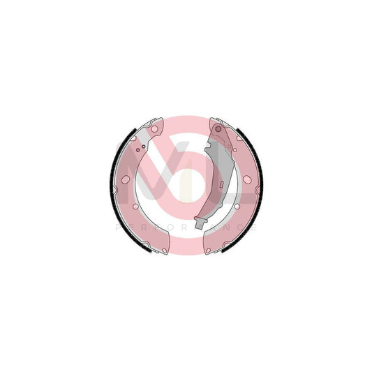 BREMBO S 85 544 Brake Shoe Set for SKODA RAPID with handbrake lever | ML Performance Car Parts